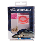 Whiting Species Pack with red long shank hooks, attractor beads, and bomb sinkers