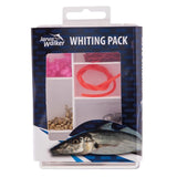 Whiting Species Pack with red long shank hooks, attractor beads, and bomb sinkers
