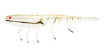 Large profile Bait Junkie 7 inch prawn lure for saltwater fishing