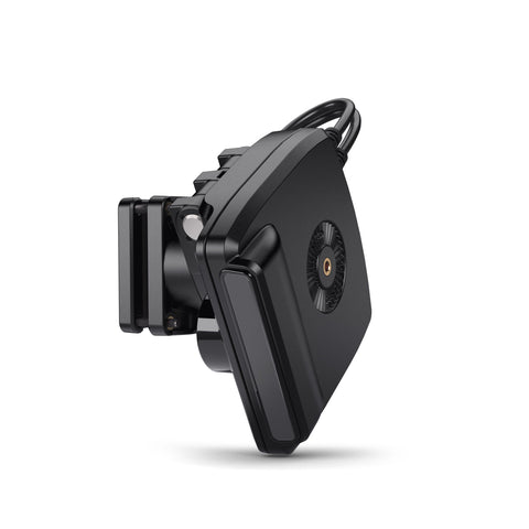 Humminbird MEGA Live 2 sonar transducer mounted on trolling motor shaft

Forward-facing sonar display showing fish and structure in real-time

MEGA Live 2 sonar with Forward, Down, and Landscape viewing modes