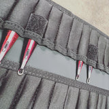 Scout Series Micro Jig Pouch Attachment displaying individual slots for secure micro jig storage