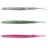 Daiwa Bait Junkie 10" Gar soft plastic lure, a long slender baitfish imitation designed for casting at predatory fish.