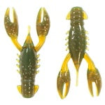 Z-Man TRD CrawZ ElaZtech soft bait standing in defensive posture