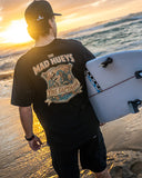 The Mad Hueys Captain Two Faced SS Tee Vintage Black