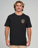 The Mad Hueys Captain Two Faced SS Tee Vintage Black