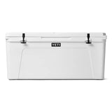 YETI Tundra 160 white hard cooler with large capacity and removable dry goods basket for fishing and hunting