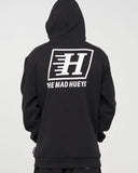 The Mad Hueys - Parallel Hueys Hooded Pull Over Black