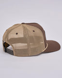 The Mad Hueys - Hueys Letter Twill Trucker Walnut - OSFM