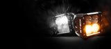 Stedi C4 Dual Lens - Black Edition – 4wd & caravan built for performance and reliability. STEDI C4 Dual Edition LED work light with white flood and warm amber diffused beams