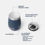 Yeti Rambler 10oz Wine Ceramic Lined Rambler *Click & Collect Only*