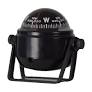 Economical black marine compass with 50mm card diameter

Compact boat compass with vibration dampening and 5º graduations

Economical compass for runabouts, bass boats, and fishing vessels