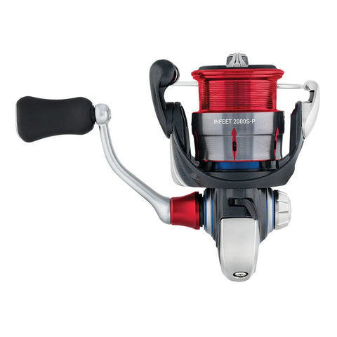 Daiwa 26 INFEET X 2500S spinning reel with ZAION V Body