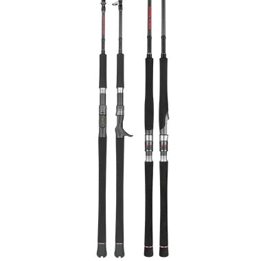 “Daiwa 26 Demon Blood offshore fishing rods lineup featuring HVF Nanoplus carbon blanks, full grip handles, and high-strength jigging and casting models.”