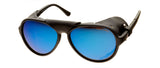 MAKO Explorer Range polarised sunglasses with signature leather side shields for fishing, boating and outdoor adventures.