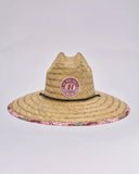 The Mad Hueys - Checker Hueys Womans Straw Hat Natural - OSFM