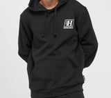 The Mad Hueys - Parallel Hueys Hooded Pull Over Black