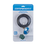 Companion 120cm Low Pressure LCC27 Regulator & 3/8 SAE Hose – camping - gas bottles / cans / fittings built for performance and reliability.
