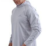 Ocean’s Legacy UPF50 lightweight hoodie in Light Grey