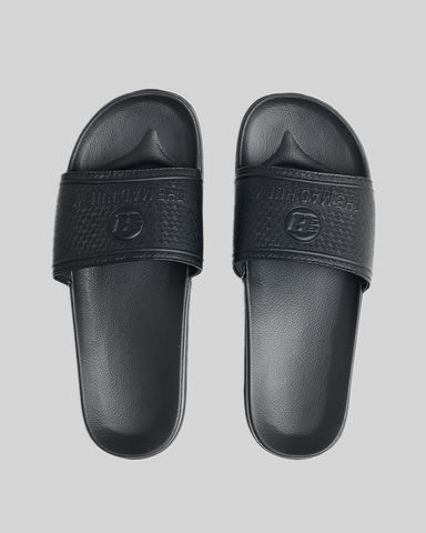 The Mad Hueys Slides - Black