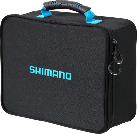 Shimano Reel Case Large with reinforced padding and heavy-duty zip

Large protective reel case designed for big game fishing reels

Water-resistant Shimano reel case for safe transport and storage