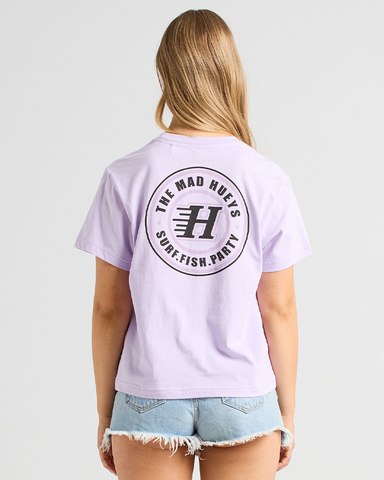 The Mad Hueys H Series SS Tee - Baby Lilac