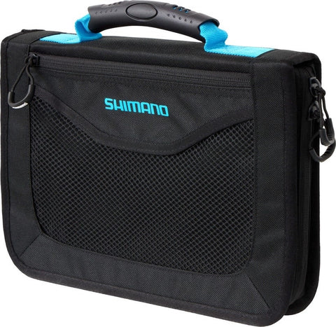 Shimano Lure Wallet with internal sleeves for organised lure storage

Compact fishing lure wallet fitting neatly into a tackle bag

Durable Shimano Lure Wallet designed to keep lures safe and tangle-free