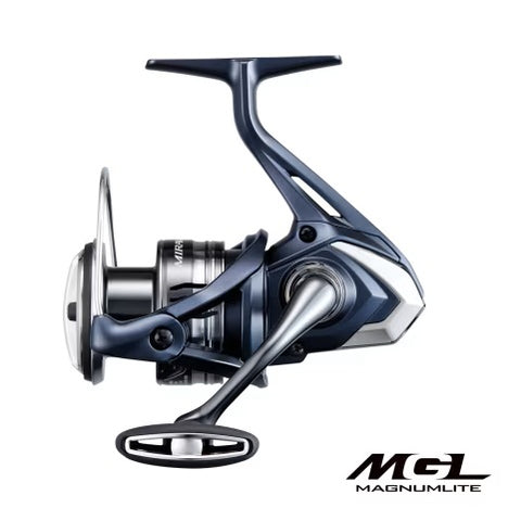 Shimano Miravel spinning reel with lightweight CI4+ body