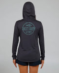 Salty Crew Outlined Hooded Sun Shirt – clothing - shirts / singlets built for performance and reliability.