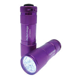 Perfect Image Fishing UV Torch used to charge glow fishing lures, jigs, and tackle for improved visibility in low-light and deep-water fishing.