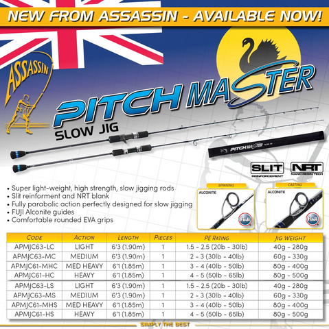 Assassin Pitch Master Rod