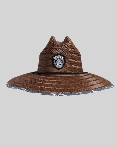 The Mad Hueys Port Side Ahoy Fkrs Straw Hat - Brown