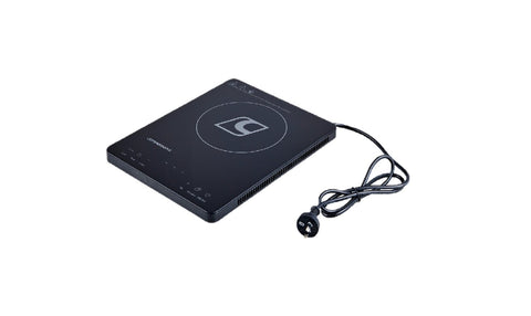 ROAM Induction Cooktop portable electric hotplate with digital display

Compact induction cooktop with touch controls and silicone mat

ROAM Induction Cooktop in colour box packaging with carry bag