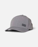 Salty Crew Lowdown Snapback Cap Shark Skin water resistant 5 panel with visor rope and rubber patch