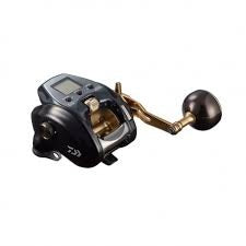 Daiwa Seaborg G300J Electric Reel – compact deep drop jigging reel with MagMax G Motor, 16kg drag, programmable LCD display, and jog power lever.