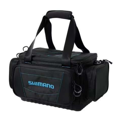 Shimano Tackle Bag Medium with multiple compartments and reinforced handles

Medium-sized fishing tackle bag with water-resistant fabric and heavy-duty zips

Shimano Tackle Bag Medium – compact, durable storage solution for anglers