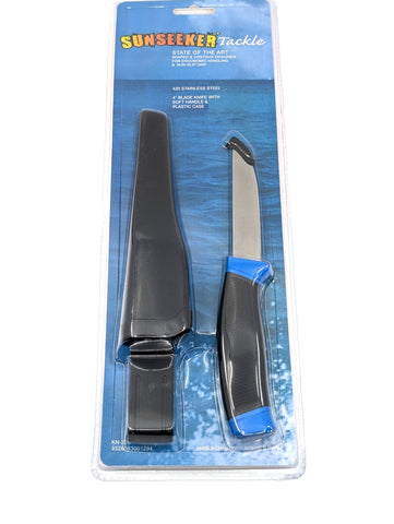 Sunseeker bait knife with 420 stainless steel blade
