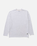 Salty Crew Cast Off LS Thermal in Athletic Heather featuring a classic waffle knit design and crew neck.