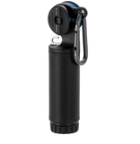 Shimano Torque Knotter black fishing knot-tying tool with line clamp and metal hook for tightening fishing knots and securing leaders.