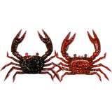 Trickster Crab Lure with stand-up claw action

Crab lure for bream, and flathead fishing

Realistic crab bait paired with VMC Rise-R Jighead

Durable T.P.E crab fishing lure in custom colours

Trickster Crab Lure infused with 12X crab scent
