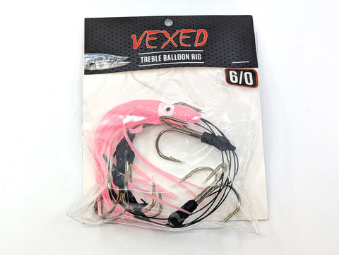 Vexed 6/0 balloon rig ready for Spanish mackerel and pelagic fishing