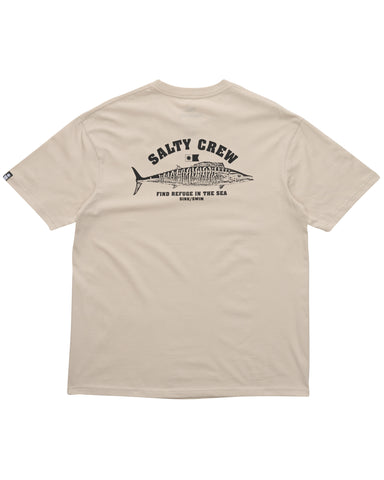 Salty Crew Wahoo Stamp Premium SS Tee - Sand