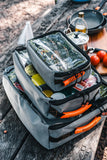 Adventure-ready gear organiser in 4 sizes – small to extra-large

Heavy-duty ripstop canvas travel and camping bag with zippe
