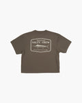 Salty Crew Womens Stealth Skimmer Tee - Charcoal