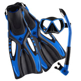 Ocean Pro Ceduna Mask Snorkel Fin Set