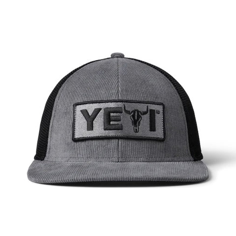 Yeti Steer Flat Brim Hat - Gray