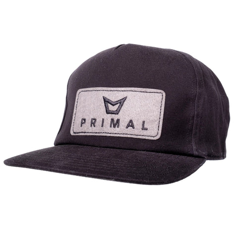 Primal Layback Trucker Hat - Black